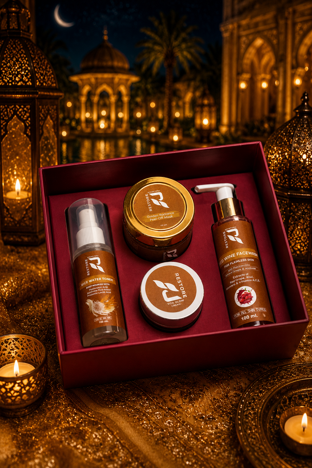 Restore Face Rejuvenation & Hydration Gift Box