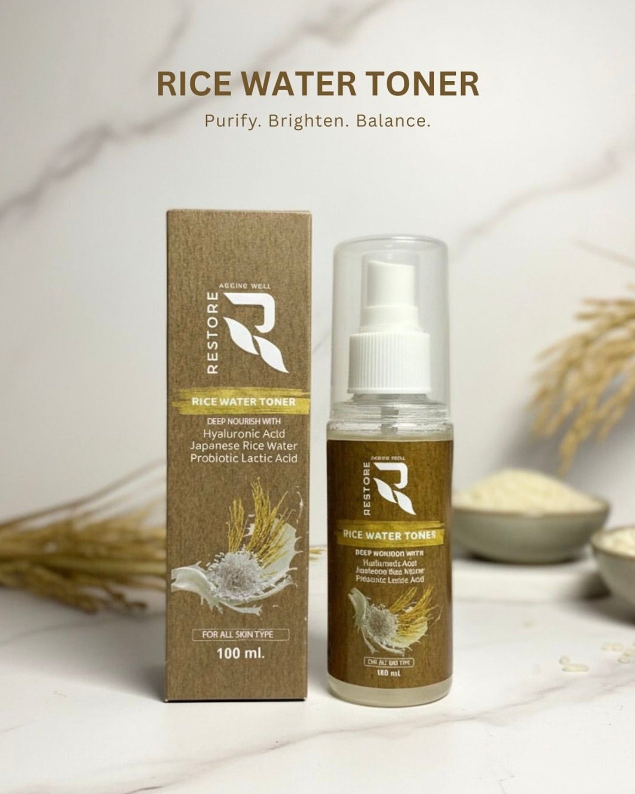 Rice Water Toner