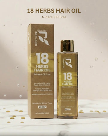 18 Herbs Hair Oil