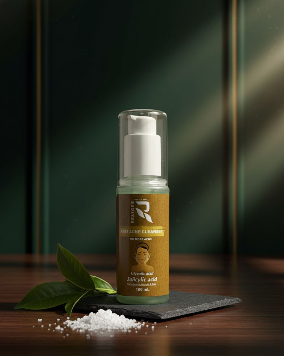 Anti Acne Cleanser No More Acne Glycolic Acid Salicylic Acid